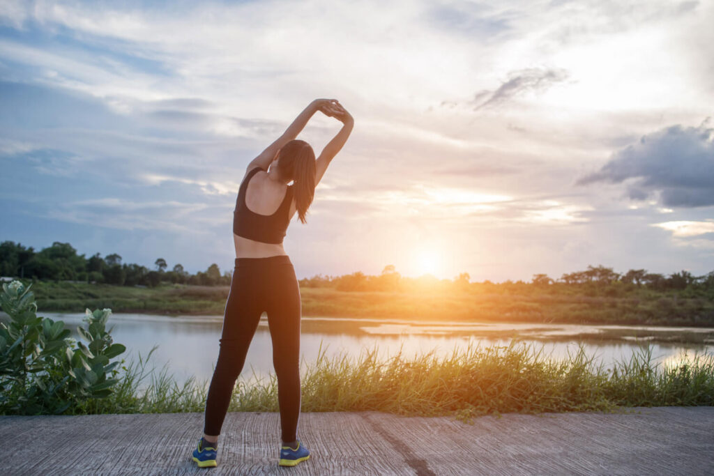 Exercising In Summer