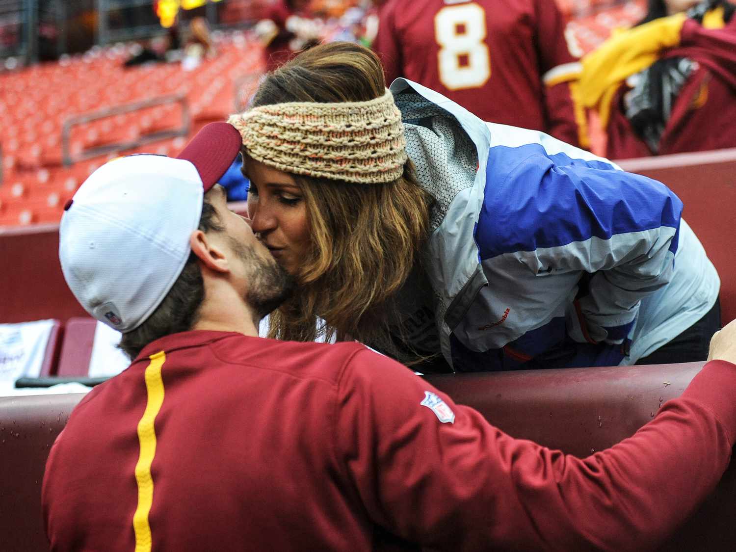 kirk cousins wife Julie Hampton